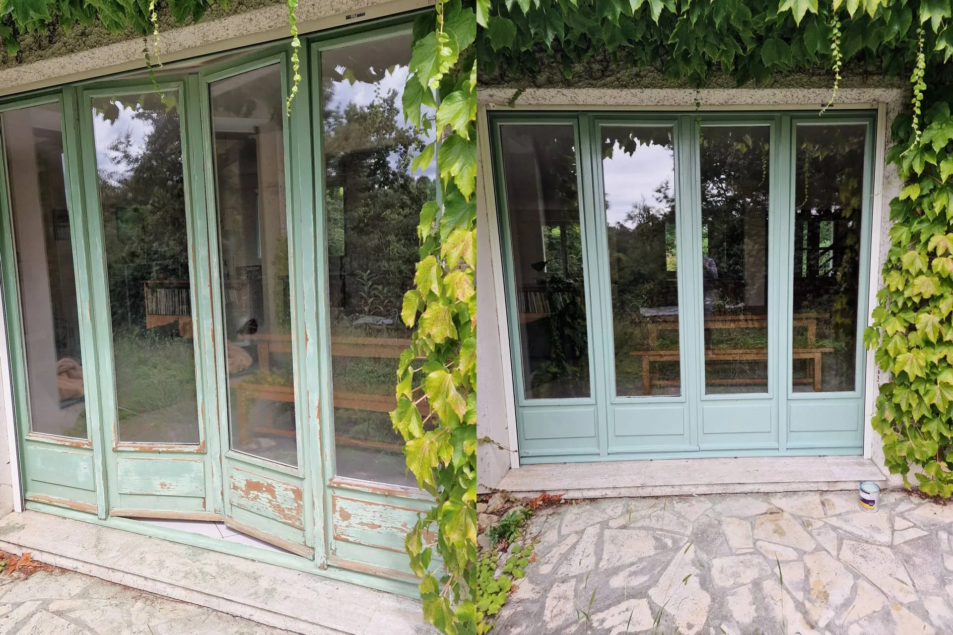 Peinture chambre bleu marine